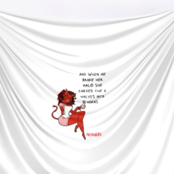 Scorned She-devil Wall Tapestry..Fall CLEARANCE - Picture 2 of 3